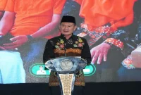 Bupati Yuhronur Efendi saat pembukaan Extranas ke-8 Tahun 2026 di Lamongan, Kamis (10/9/2026). (Foto Dok Ho/RadarBangsa.co.id)