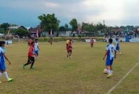 Gempol FC saat menghadapi SS Purwodadi pada Bupati Cup 2026 di Lapangan Ngadimulyo, Sukorejo, Selasa (8/9/2026). (Foto Dok Ho/RadarBangsa.co.id)