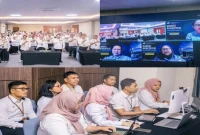 Direktur RSUD H. Moh. Ruslan Kota Mataram dr. Hj. NK. Eka Nurhayati membuka rangkaian survei akreditasi LAM-KPRS, Sabtu (19/9/2026). (Dok. Ho/RadarBangsa.co.id)
