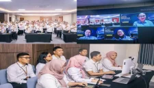 Direktur RSUD H. Moh. Ruslan Kota Mataram dr. Hj. NK. Eka Nurhayati membuka rangkaian survei akreditasi LAM-KPRS, Sabtu (19/9/2026). (Dok. Ho/RadarBangsa.co.id)
