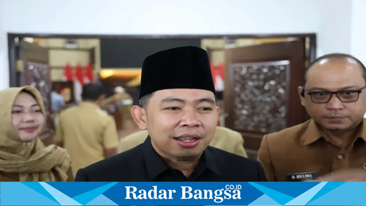 Bupati Jember Muhammad Fawait dalam Rapat Paripurna DPRD Jember, Senin (7/9/2026). (Foto Dok Ho/RadarBangsa.co.id)