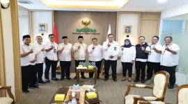 Kemnaker dan BAZNAS membahas pemberdayaan ekonomi dan akses kerja inklusif di Gedung BAZNAS, Jakarta, Senin (14/9/2026). (Dok. Ho/RadarBangsa.co.id)