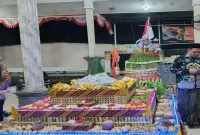 Kirab Ancak di Desa Randupitu, Kecamatan Gempol, Kabupaten Pasuruan. (Foto Dok Ho/RadarBangsa.co.id)