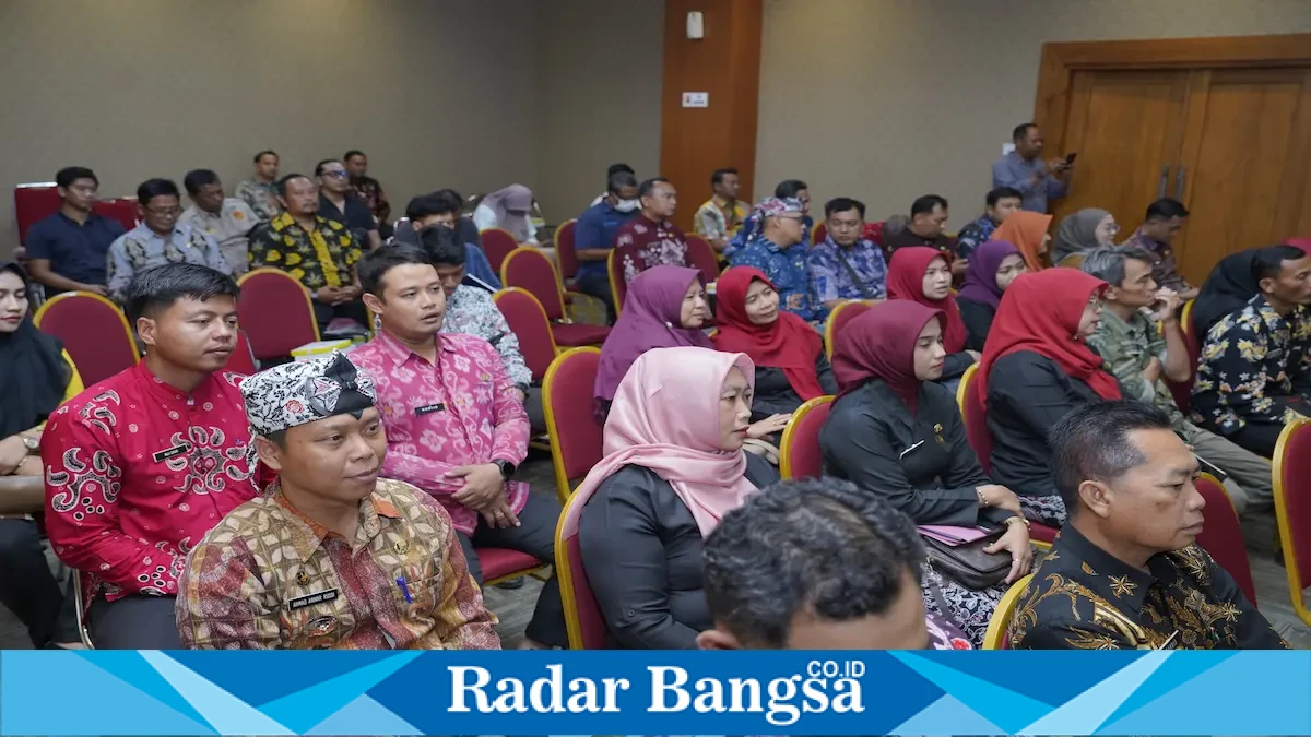 Sosialisasi Survei Seismik 2D Lamturo di Command Center Pemkab Lamongan, Kamis (3/9). (Foto Dok Ho/RadarBangsa.co.id)