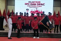 Pelantikan DPC dan 17 DPAC Madas Sedarah Jember sekaligus peluncuran ambulans gratis, Sabtu (12/9/2026). (Foto Dok Ho/RadarBangsa.co.id)