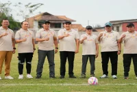 Mas Rusdi saat membuka Bupati Pasuruan Cup 2026 di Plumbon, Selasa (1/9/2026). (Dok Ho/RadarBangsa.co.id)