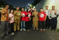 Wali Kota Semarang Agustina Wilujeng meninjau proses pengerjaan mural di kawasan Pecinan Semarang, September 2026. (Dok. Ho/RadarBangsa.co.id)