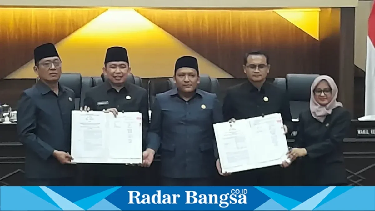 Bupati Jember Gus Fawait saat menyampaikan program prioritas P-APBD 2026 di Jember, Senin (14/9/2026). (Dok. Ho/RadarBangsa.co.id)