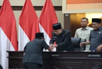 Rapat Paripurna II DPRD Jember dengan agenda pandangan umum fraksi terhadap Raperda Perubahan APBD 2026, Jumat (4/9/2026). (Foto Dok Ho/RadarBangsa.co.id)