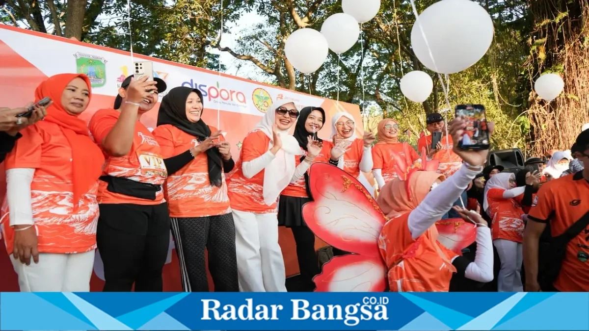 Pasuruan Woman's Run 2026 di kawasan The Taman Dayu Waterpark, Pandaan, Minggu (13/9/2026). (Foto Dok Ho/RadarBangsa.co.id)
