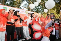 Pasuruan Woman's Run 2026 di kawasan The Taman Dayu Waterpark, Pandaan, Minggu (13/9/2026). (Foto Dok Ho/RadarBangsa.co.id)