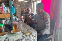Petugas saat melaksanakan patroli dialogis dan Harkamtibmas bersama warga Desa Keduyung, Rabu (9/9/2026). (Foto Dok Ho/RadarBangsa.co.id)