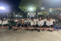 Pengajian Maulid Nabi dan Haul Sesepuh Masyarakat ke-18 di Dusun Gendong, Laren, Jumat (4/9/2026). (Foto Dok Ho/RadarBangsa.co.id)