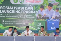 Program Pesantren Ramah Lingkungan diluncurkan di Ponpes Ngalah Pasuruan, Jumat (11/9/2026). (Foto Dok Ho/RadarBangsa.co.id)