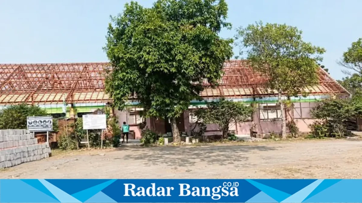 Revitalisasi SDN Karangbinangun menggunakan anggaran Rp831.404.400 dari APBN 2026, Rabu (9/9/2026). (Foto Dok Ho/RadarBangsa.co.id)