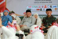 Bupati Sidoarjo Subandi menghadiri Dzikir, Doa Bersama dan Sholawat bersama Al Yasmin, Sabtu (5/9/2026). (Foto Dok Ho/RadarBangsa.co.id)