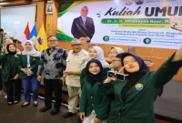 Wamenaker Afriansyah Noor memberikan kuliah umum di Universitas Batanghari, Jambi, Sabtu (12/9/2026). (Foto Dok Ho/RadarBangsa.co.id)