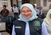 Bupati Banyuwangi Ipuk Fiestiandani saat soft launching Bapenda Online dalam acara Car Free Day dan peresmian Pasar Jati Agung, Kecamatan Purwoharjo, Minggu (27/9/2026). (Dok. Ho/RadarBangsa.co.id)