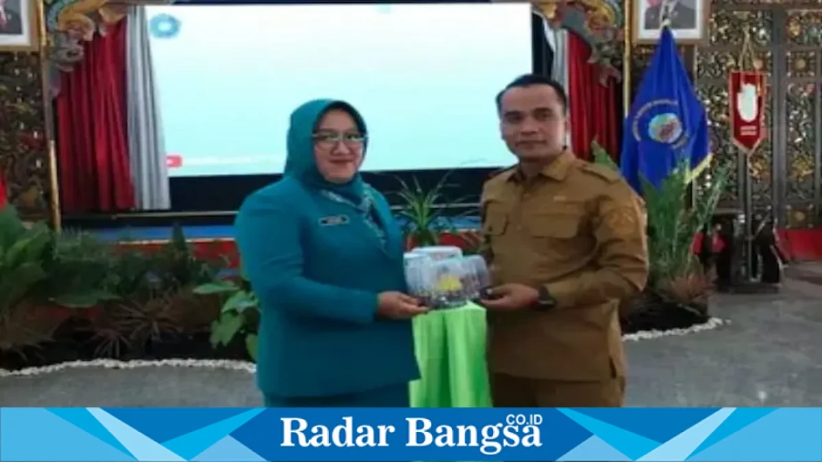 Bupati Lukman Hakim saat menghadiri HKG PKK ke-54, Senin (31/8/2026). (Dok Ho/RadarBangsa.co.id)