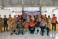 Forkopimcam Laren bersama unsur BPBD, perangkat desa dan masyarakat mengikuti Gerakan Desa Tanggap Bencana di Gampangsejati, Senin (21/9/2026). (Dok. Ho/RadarBangsa.co.id)