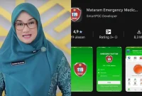 Hj. Kinnastri Mohan Roliskana mengajak masyarakat Kota Mataram memanfaatkan Emergency Button untuk mempercepat akses pertolongan kegawatdaruratan. (Dok. Ho/RadarBangsa.co.id)