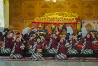 Pelajar dari berbagai jenjang mengikuti Festival Gamelan Kahuripan IV di Pendopo Delta Wibawa, Sidoarjo, Sabtu (26/9/2026). (Dok. Ho/RadarBangsa.co.id)