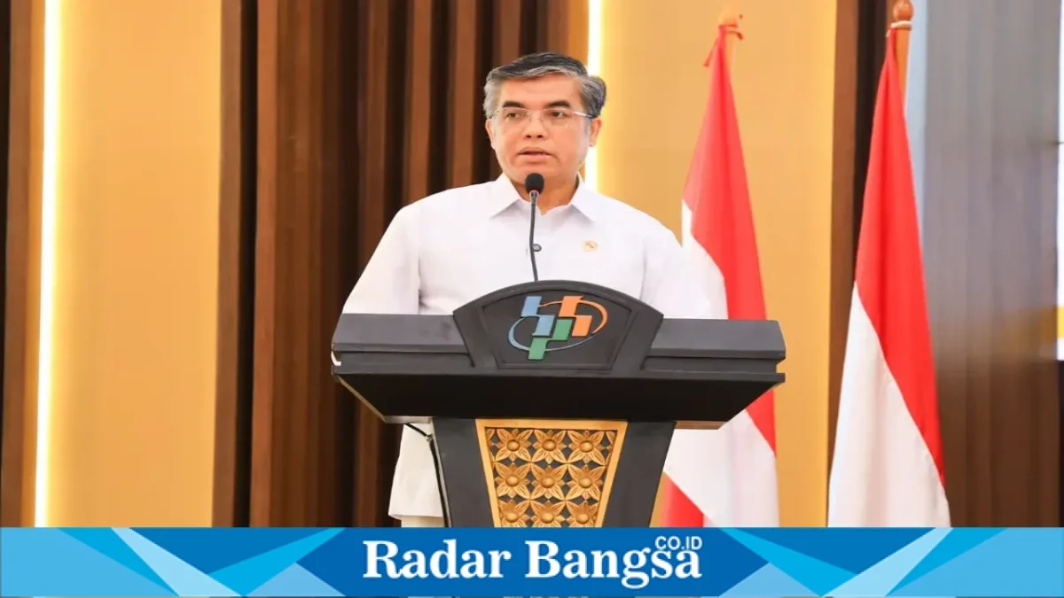Menaker Yassierli saat peluncuran KBJI 2026 di Jakarta, Jumat (18/9/2026). (Dok. Ho/RadarBangsa.co.id)