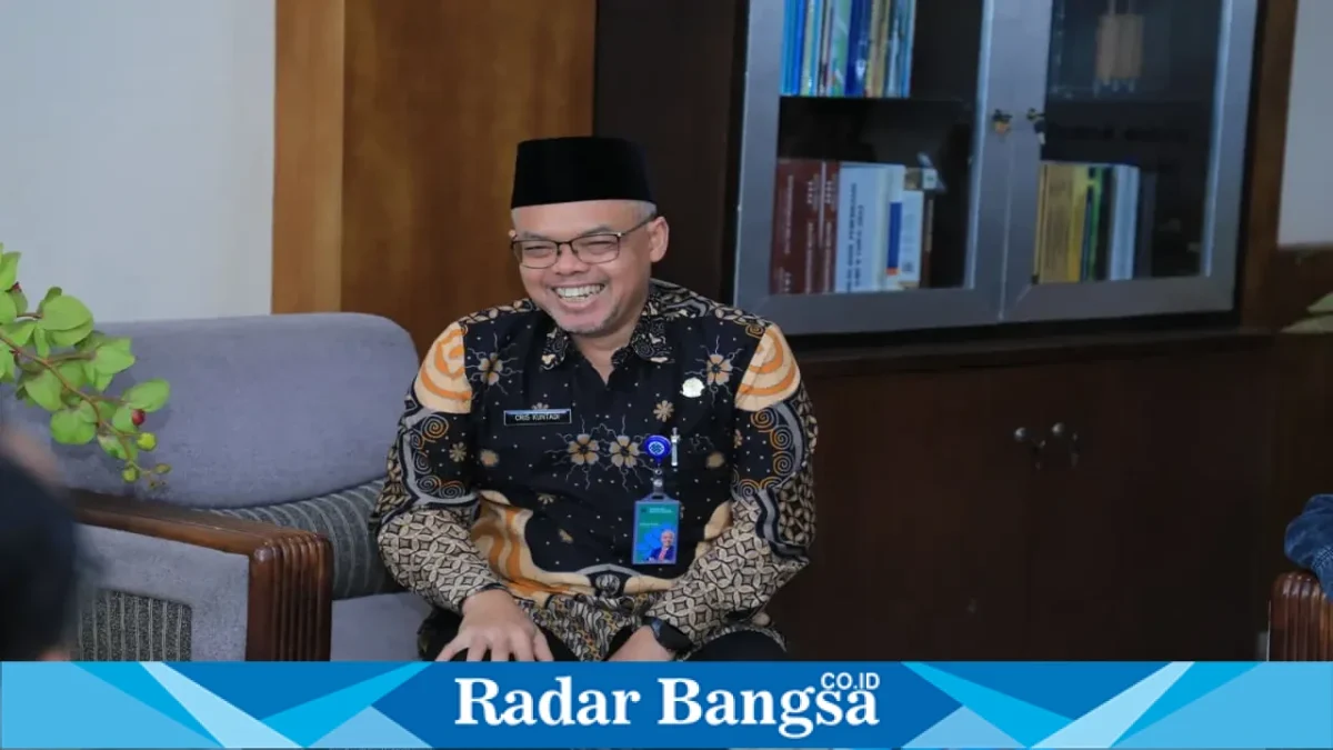 Cris Kuntadi saat menghadiri Sosialisasi Program Kemnaker di Unsoed, Purwokerto, Jumat (18/9/2026). (Dok. Ho/RadarBangsa.co.id)