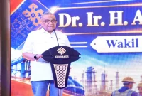 Wamenaker Afriansyah Noor saat menutup World Cup Circuit Global Championship (CGC) Indonesia 2026 di Gedung Kemnaker, Jakarta, Minggu (27/9/2026). (Dok. Ho/RadarBangsa.co.id)