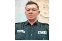 Ketua KTNA Jember Mohammad Sholeh menyampaikan komitmen penguatan sinergi KTNA, Jember, Senin (21/9/2026). (Dok. Ho/RadarBangsa.co.id)