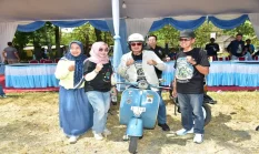 Ribuan Scooterist Hadiri Lamongan Vespa Party 2026, Pak Yes Kenalkan Wisata Waduk Gondang