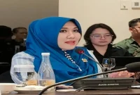 Ning Lia saat menghadiri bedah buku di Madura, Minggu, 23 Agustus 2026. (Dok HO/RadarBangsa.co.id)