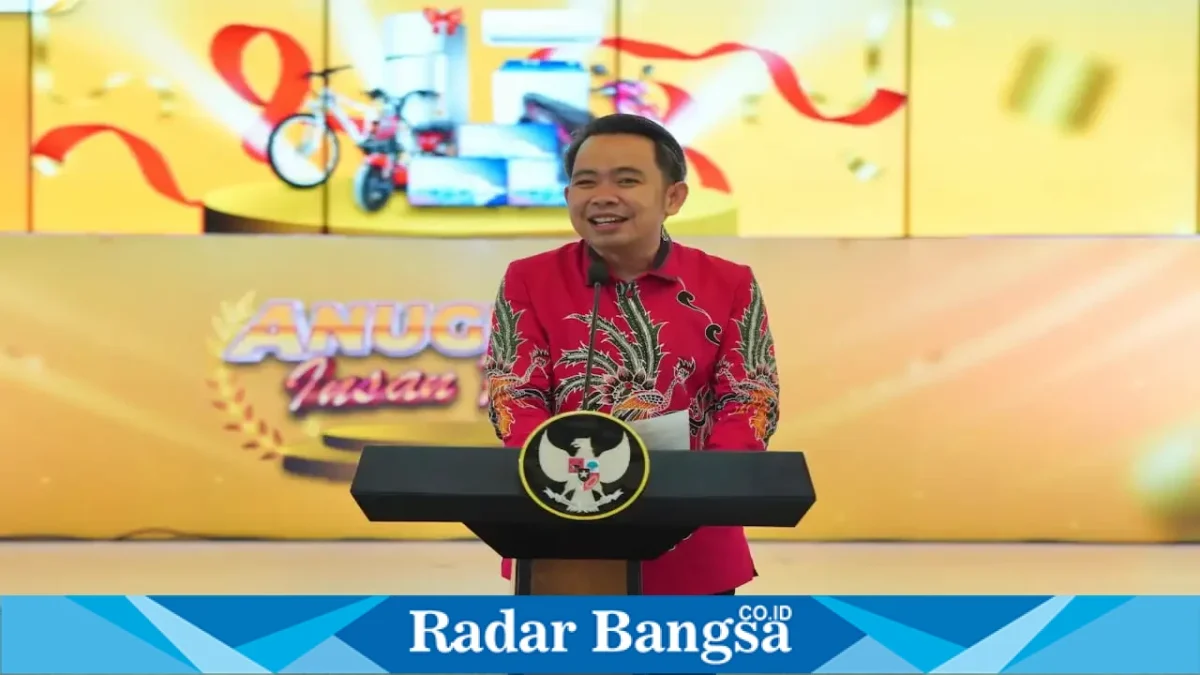 Bupati Jember Gus Fawait menghadiri Anugerah Insan Pajak Tahun 2026 di Pendopo Wahyawibawagraha, Sabtu (19/9/2026). (Dok. Ho/RadarBangsa.co.id)