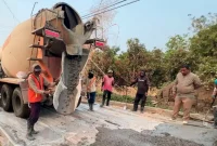 Jalan Kedungbanteng-Wonokerto Pasuruan Kembali Diperbaiki, Lantai Kerja Capai 110 Meter