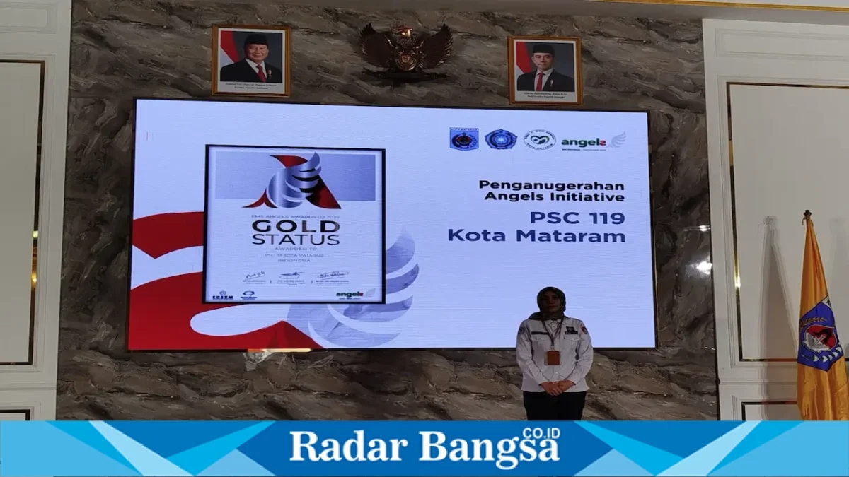 PSC 119 RSUD HMR saat penguatan layanan emergency stroke di Mataram, Rabu (16/9/2026).