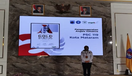 PSC 119 RSUD HMR dalam penguatan layanan emergency stroke di Mataram.