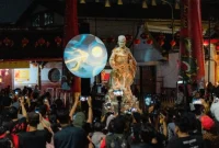 Wali Kota Semarang Agustina Wilujeng Pramestuti saat membuka Mooncake Festival 2026 di Klenteng Tay Kak Sie, Kamis (24/9/2026). (Dok. Ho/RadarBangsa.co.id)