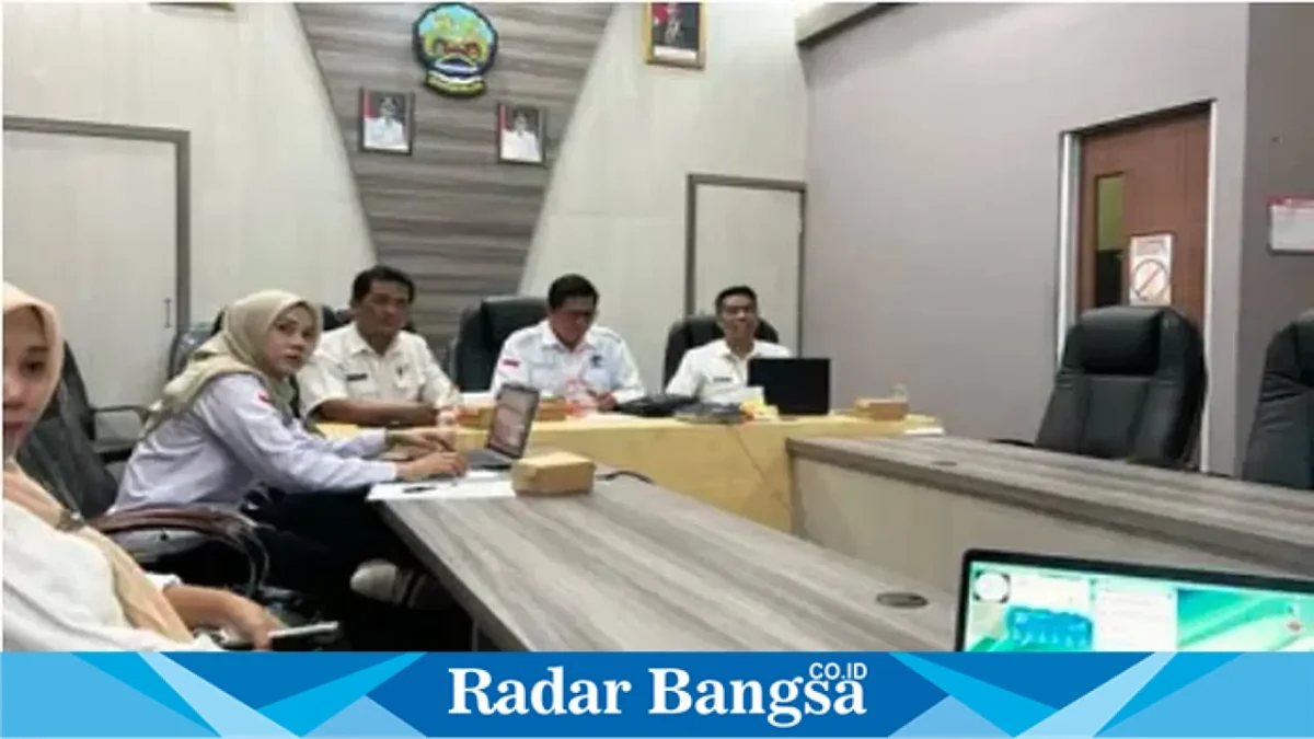 Sosialisasi optimalisasi SP4N-LAPOR! dan penguatan WBS Pemkab Bangkalan digelar secara daring, Rabu (16/9/2026). (Dok. Ho/RadarBangsa.co.id)