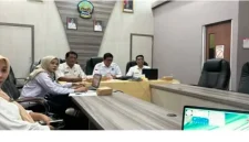 Sosialisasi optimalisasi SP4N-LAPOR! dan penguatan WBS Pemkab Bangkalan digelar secara daring, Rabu (16/9/2026). (Dok. Ho/RadarBangsa.co.id)