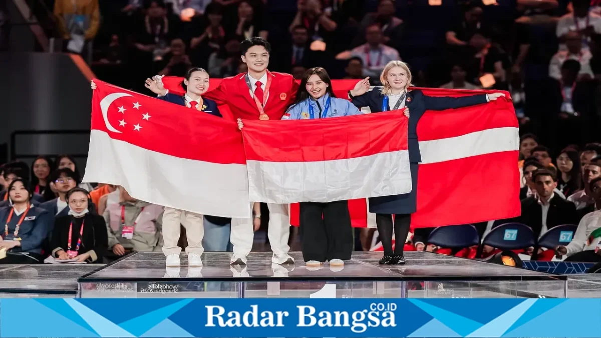 Talenta vokasi Indonesia mengikuti WorldSkills Competition (WSC) Shanghai 2026 yang berlangsung pada 22–27 September 2026 di Shanghai, Republik Rakyat Tiongkok. (Dok. Ho/RadarBangsa.co.id) 