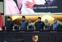 Bupati Jember Gus Fawait saat menghadiri Rapat Paripurna Perubahan APBD 2026 di DPRD Jember, Selasa (1/9/2026). (Dok. Ho/RadarBangsa.co.id)
