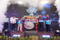 Afriansyah Noor saat menghadiri Circuit Global Championship (CGC) Indonesia 2026 di Jakarta, Sabtu (26/9/2026). (Dok. Ho/RadarBangsa.co.id)