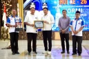 Bupati Sidoarjo H. Subandi menghadiri peringatan HUT ke-26 KORMI Kabupaten Sidoarjo di Pendopo Delta Wibawa, Sabtu (31/10/2026). (Dok. Pemkab Sidoarjo)