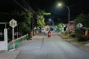 Penerangan Jalan Umum (PJU) fiber di ruas jalan Desa Ngerong, Kecamatan Gempol, Kabupaten Pasuruan, yang telah rampung dipasang sebanyak 46 titik. (Dok. Ho/RadarBangsa.co.id)