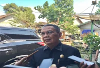 Ahmad Dhafir saat menyoroti tata kelola Perumdam Ijen Tirta Bondowoso dan rencana penyertaan modal, 5 Oktober 2026. (Foto: Dok. RadarBangsa.co.id)