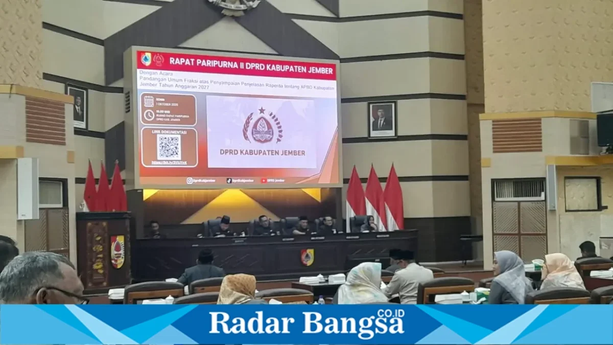 Gus Fawait usai menghadiri Rapat Paripurna II DPRD Kabupaten Jember di Kantor DPRD Jember, Kamis (1/10/2026) malam.