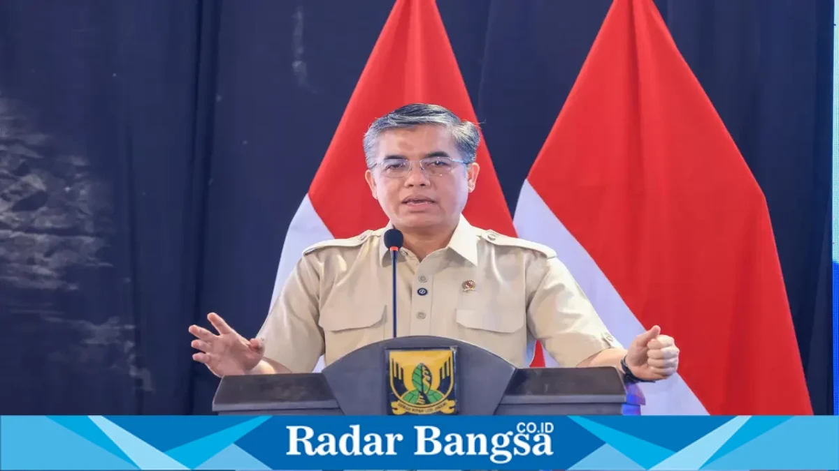 Menteri Ketenagakerjaan Yassierli saat membuka program Tailor Made Training Batch 2 di Sukabumi, Jawa Barat, Minggu (11/10/2026). (Dok. Ho/RadarBangsa.co.id)