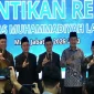 Prof. Abdul Aziz Alimul Hidayat saat pelantikan sebagai Rektor UMLA periode 2026–2030 di Hall Lantai 10 Gedung UMLA, Sabtu (17/10/2026). (Dok. Ho/RadarBangsa.co.id)