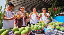 Sekda Kabupaten Pasuruan Yudha Triwidya Sasongko saat membuka Agrofest 2026 di Universitas Yudharta Pasuruan, Kamis (29/10/2026). (Dok. Humas Pemkab Pasuruan/RadarBangsa.co.id)