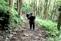 Kondisi akses jalan menuju Dusun Petung, Desa Kretek, Kecamatan Taman Krocok, Bondowoso. (Dok. Sukri/RadarBangsa.co.id)